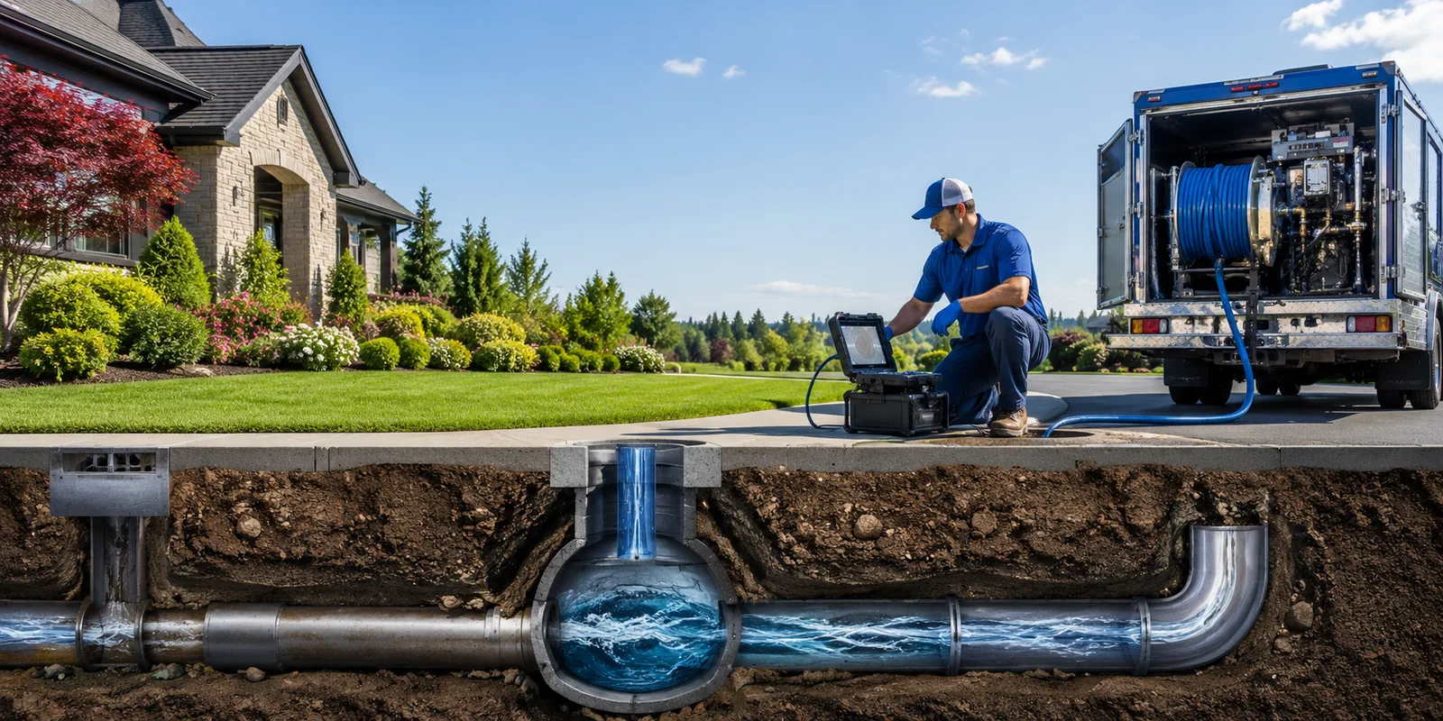 Drainage restoration information for Lake, MI